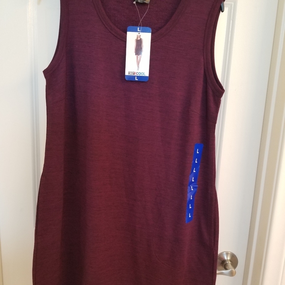 Burgundy Jumper W Pockets - Picture 2 of 3